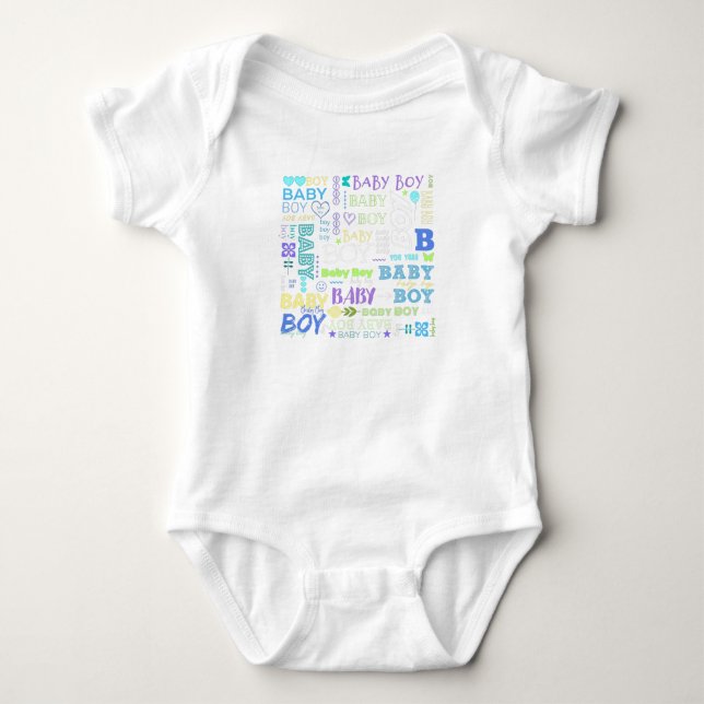 Babypojke T Shirt (Framsida)