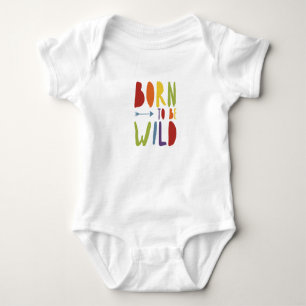 Babypride född som är regnbågefärger för vi t-shirt