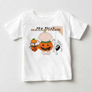 Babypumpa min 1st Halloween spädbarnT-tröja Tee