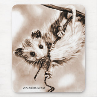 Babypungråtta Mousepad - Sepia Musmatta