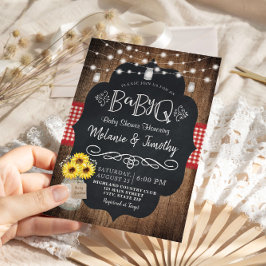 BabyQ Baby BQ Land Baby Shower-inbjudningar för Inbjudningar