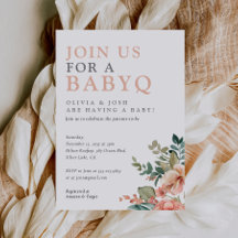 BabyQ Girl Baby Shower BBQ