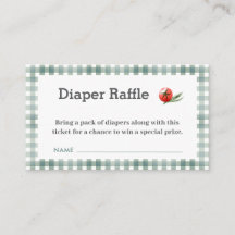 Babyque BBQ Baby Shower Raffle