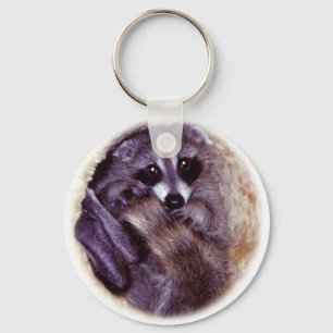 BabyRaccoon Nyckelring
