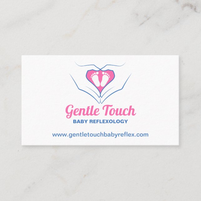 BabyReflexologyvisitkort Visitkort (Framsida)