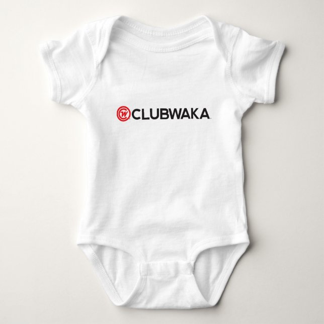 BabyRomper - CLUBWAKA Wordmark Tröja (Framsida)