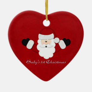 Babys 1st jul julgransprydnad keramik