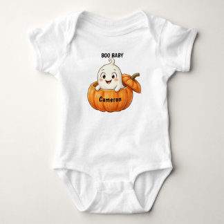 Babys anpassade första Halloween-tröja T Shirt