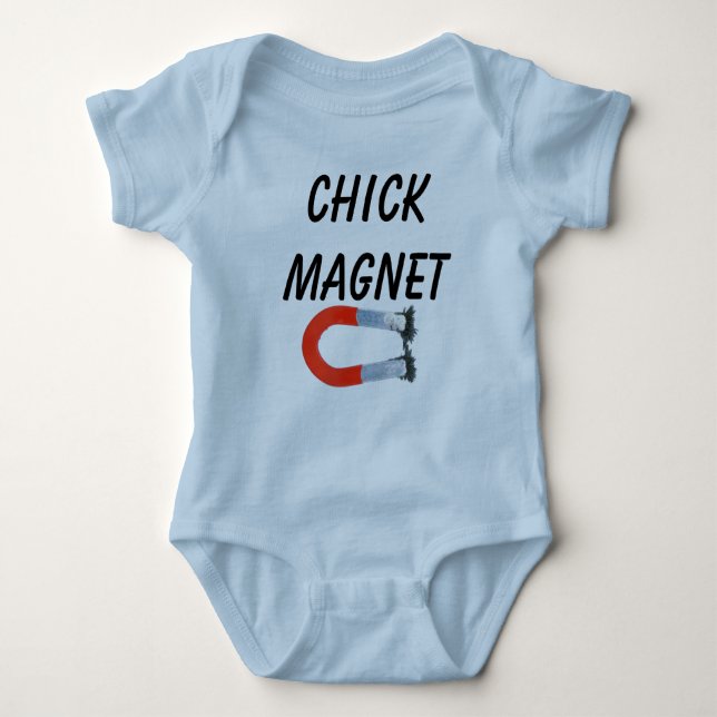 Babys är chickmagneter tee (Framsida)