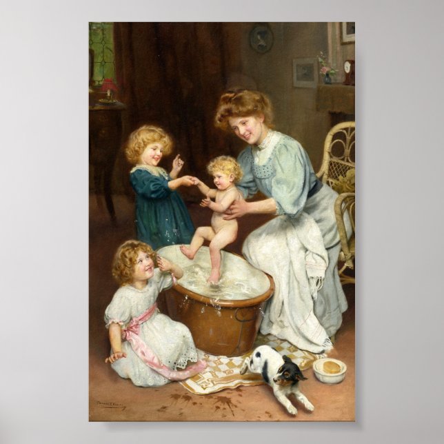 Baby's badtid | Arthur John Elsley Poster (Framsidan)