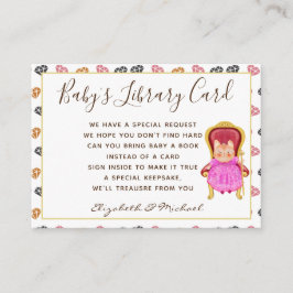 Babys Bibliotek Bok-ansökningskort Princess Cats M Tilläggskort