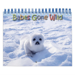 Babys Borta Vild/Vild Baby djur DIY Year Kalender