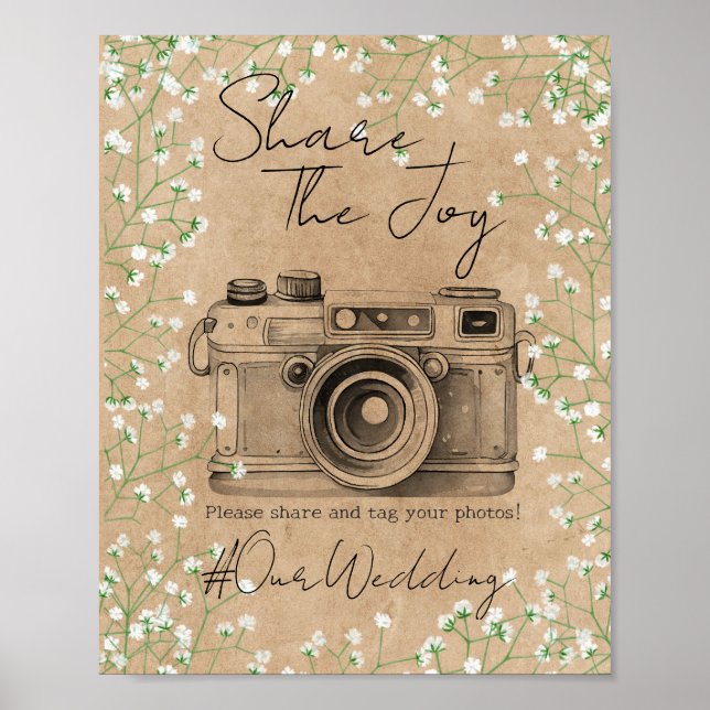 Baby's Breath Dela foto på sociala medier Lägg til Poster (Framsidan)