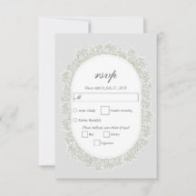 Baby's Breath Monogram Gypsophila Floral Wedding