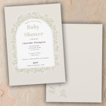 Baby's Breath Pojke Flicka Gypsophila Baby Shower