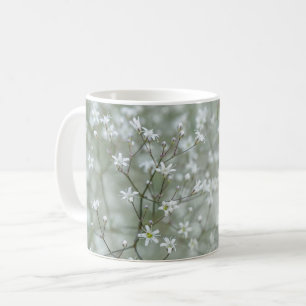 Baby's Breath Växt Blomma Foto Med Anpassat Namn Kaffemugg