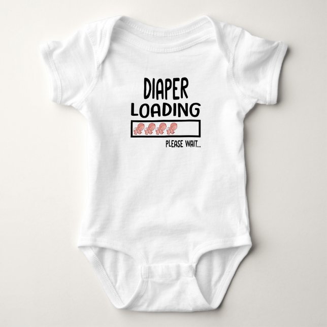 Babys Corner - BLÖJBYTAR T Shirt (Framsida)