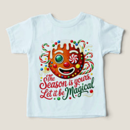 Baby's Cute Gingerbread Man First Christmas T Shirt