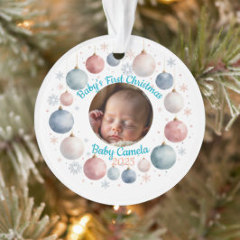 Baby's First Christmas 2025 Personalized Photo