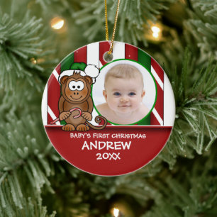 Baby's First Christmas Baby Apa Ornament