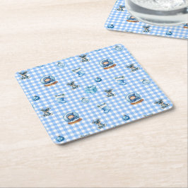 Baby's First Christmas Magic! Underlägg Papper Kvadrat