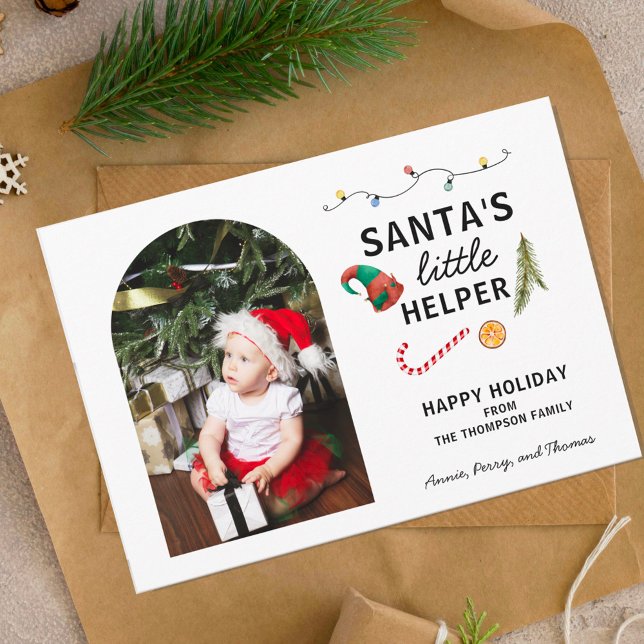 Baby's First jul Arch Ram Cute Julkort (Skapare uppladdad)