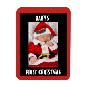 Babys First jul Magnet