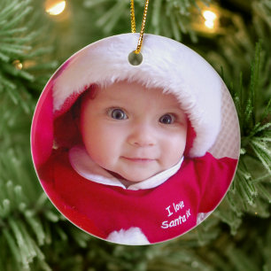 Babys First jul Ornament Keramic