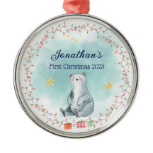 Baby's First jul Ornament Personlig Gift
