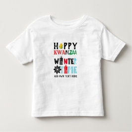 Babys First KWANZAA Tshirt Add Namn to Personalize T Shirt