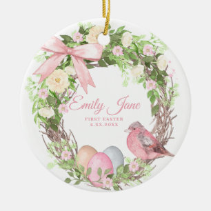 Babys First Påsk Julgransprydnad Keramik