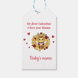 Baby's First valentine Presentetikett