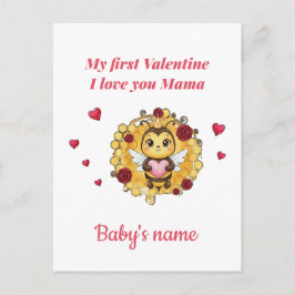 Baby's First valentine Vykort