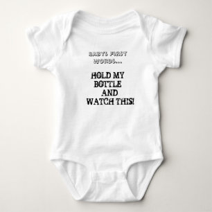 Babys först ord. t-shirt