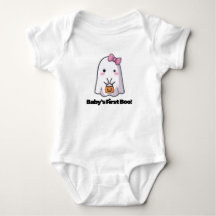 Baby's första Bu! – Söt Halloween-bodysuit för
