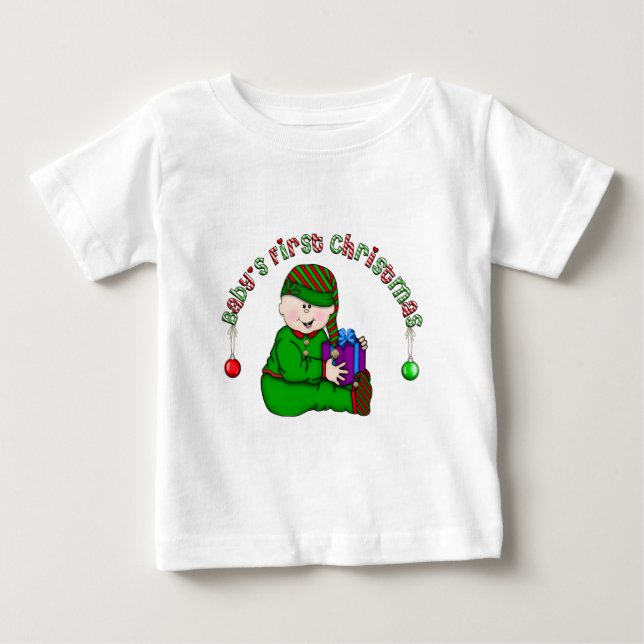 Baby's första jul Babytomte (CA2) Tröja (Framsida)