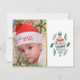 Baby's första jul, Jollybär, Juldekoration Julkort