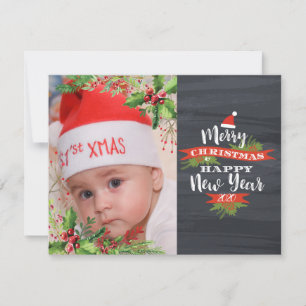 Baby's första jul, Jullbär Julkort