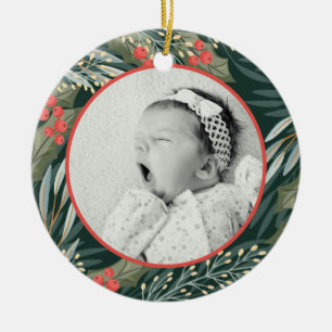 Babys Första jul med Helgdag för födelseattentat Julgransprydnad Keramik