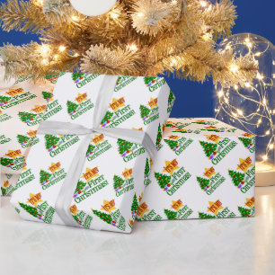 Babys första jul presentpapper