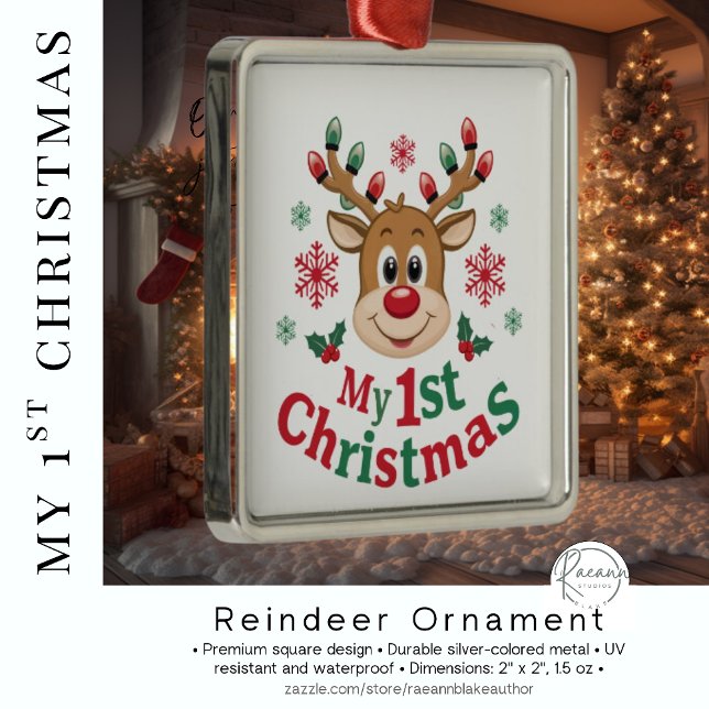 Baby's Första Jul Tomte Ornament (Skapare uppladdad)