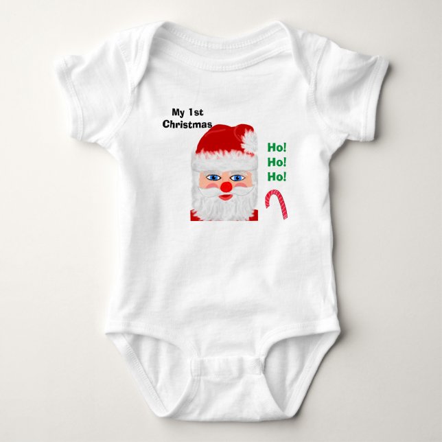 Babys första jul tomte tee (Framsida)
