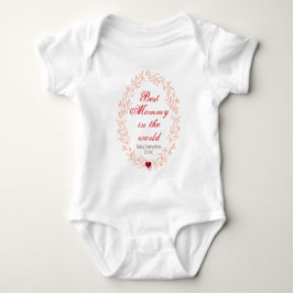 Baby's första mödardags-outfit t shirt