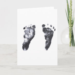 Babys fotspår kort