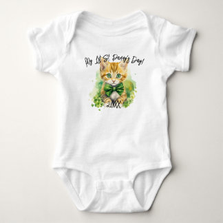Baby's My 1st St. Paddy's Day Infant Kroppsoverall T Shirt
