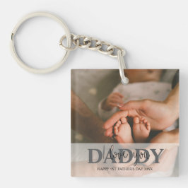 Baby's Photo Keychain for Pappa