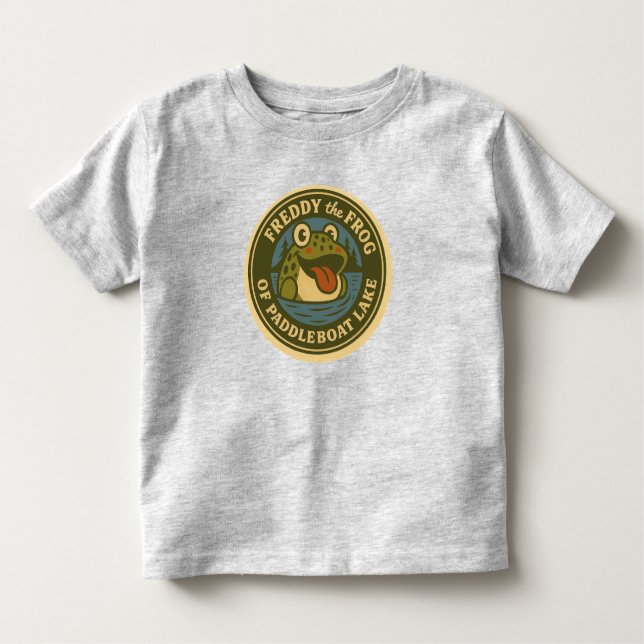 Baby's Tee Freddy Frog Tee of Paddleboat Lake (Framsida)