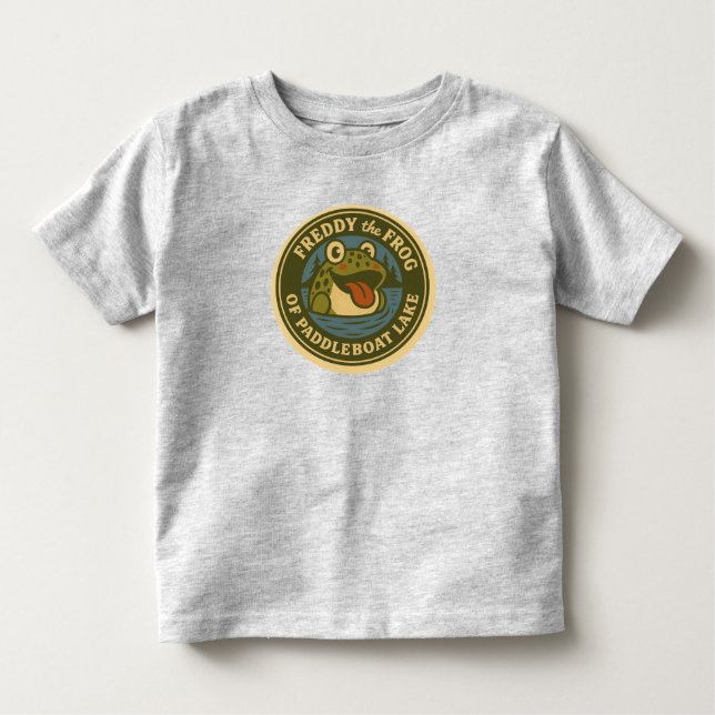 Baby's Tee Freddy Frog Tee of Paddleboat Lake (Framsida)