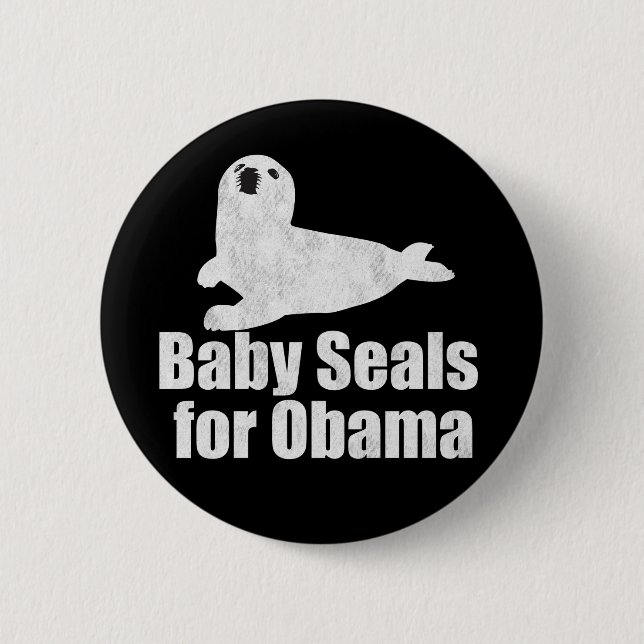 Babysälar för Obama Knapp (Framsida)