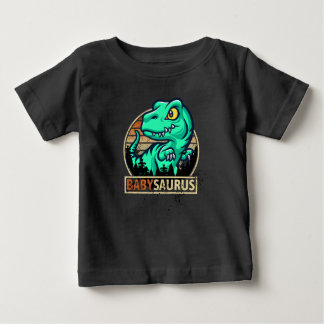 Babysaurus lustiga t-rex t shirt